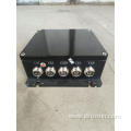 Five-aviation-plug control box